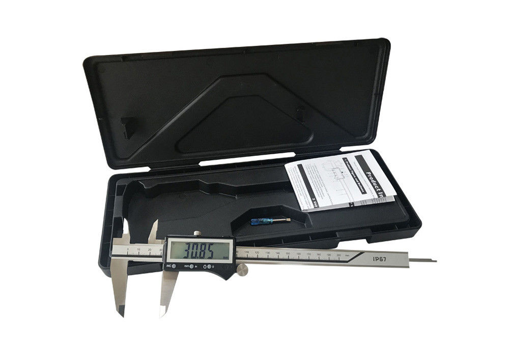 IP67 Waterproof 0-200mm/0-8'' Digital Caliper with 0.01mm/0.0005'' Resolution Data Output
