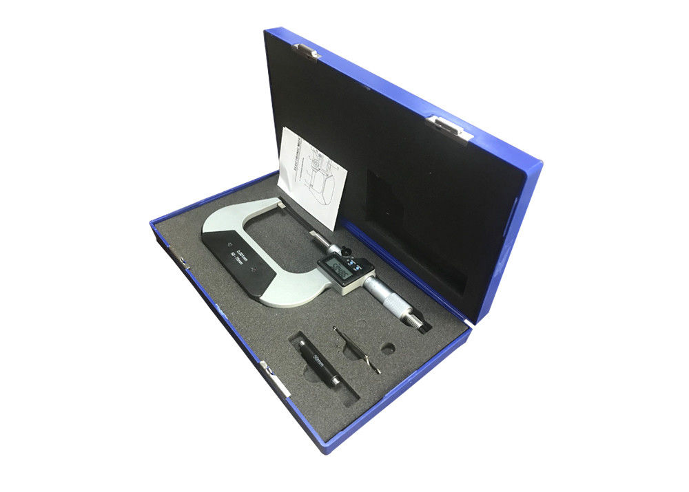 50-75mm Blade Micrometer with Carbide Anvil for Measuring Inner and Outer Diameters