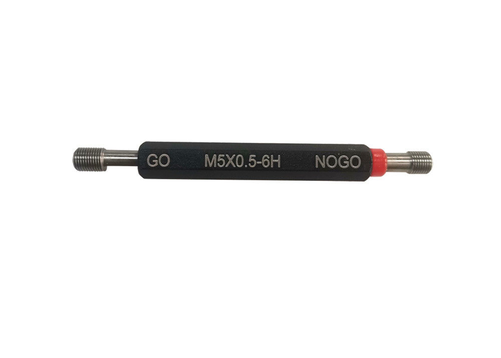 M5.0 Metric Plug Gauge Threaded Parts Inspection Tool With GO And NOGO Types