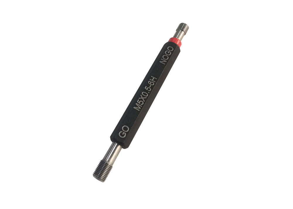 M5.0 Metric Plug Gauge Threaded Parts Inspection Tool With GO And NOGO Types