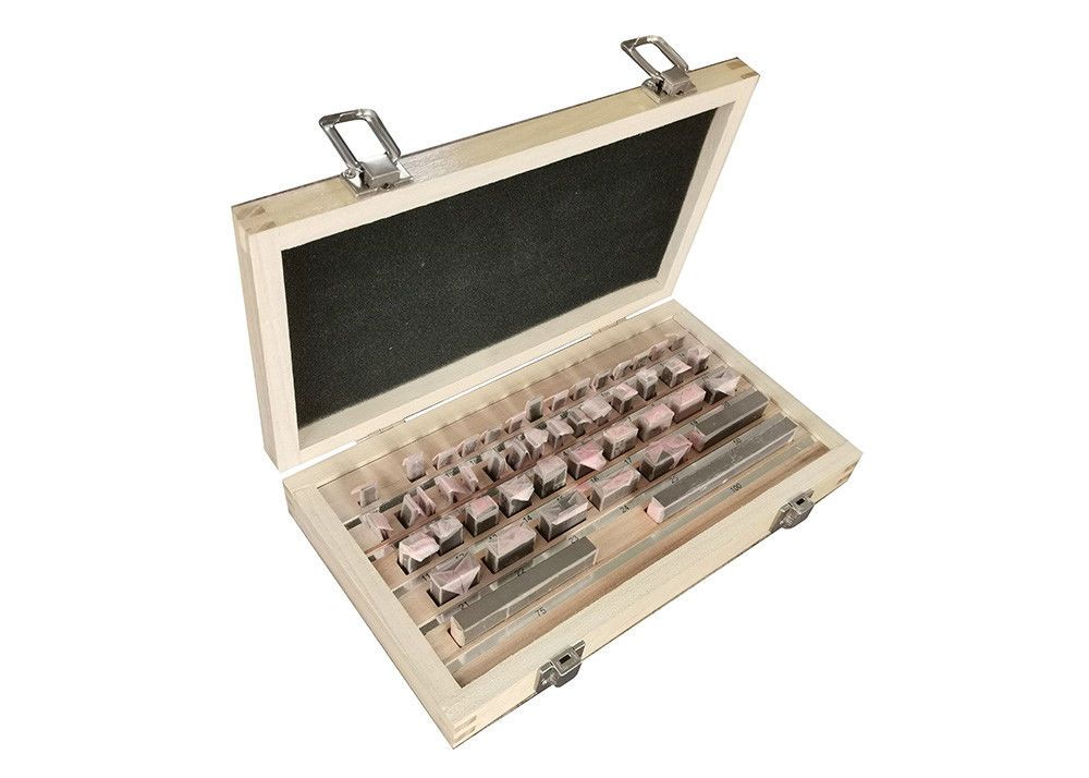 47Pcs Steel Metric Rectangular Gauge Blocks With Grade 0 For Precision Measuring Instruments