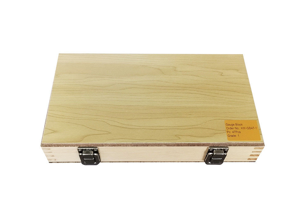 47Pcs Steel Metric Rectangular Gauge Blocks With Grade 0 For Precision Measuring Instruments