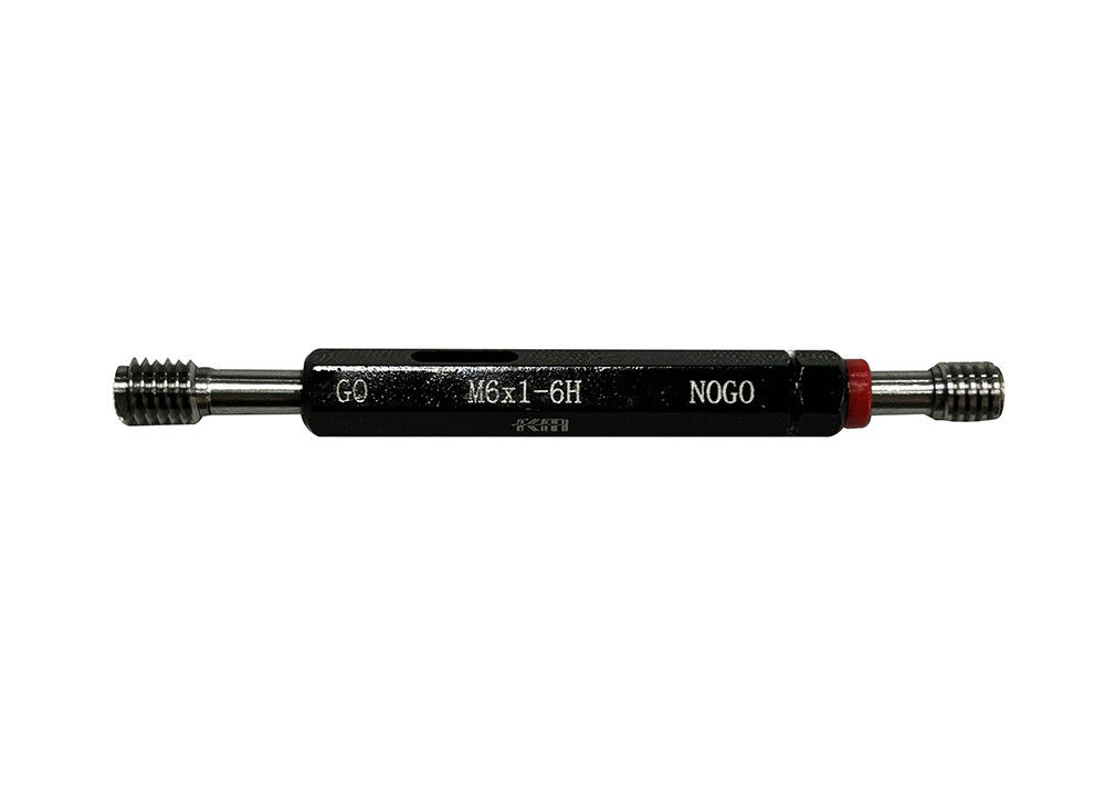 M6.0 Metric Plug Gauge With GO And NOGO Types Threaded Inspection Tool
