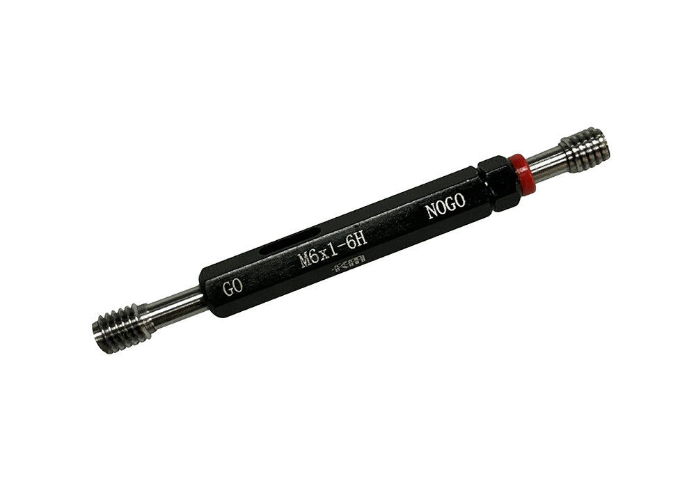 M6.0 Metric Plug Gauge With GO And NOGO Types Threaded Inspection Tool