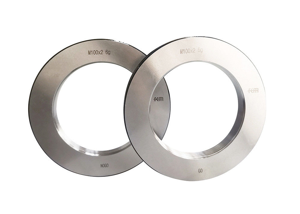 Metric M100 Thread Ring Gauges For Precise Thread Measurement In GO And NOGO Types With Durable Design