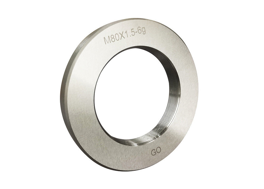 Metric M80.0 Thread Ring Gauges With GO Types For Convenient Thread Checking
