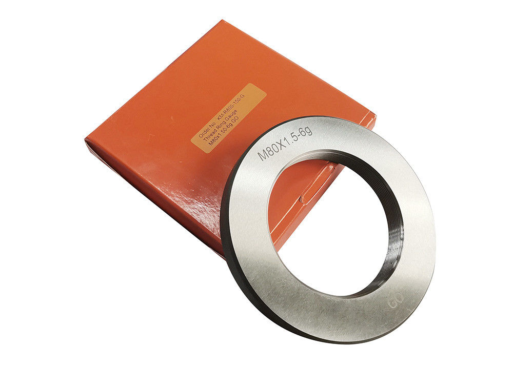 Metric M80.0 Thread Ring Gauges With GO Types For Convenient Thread Checking