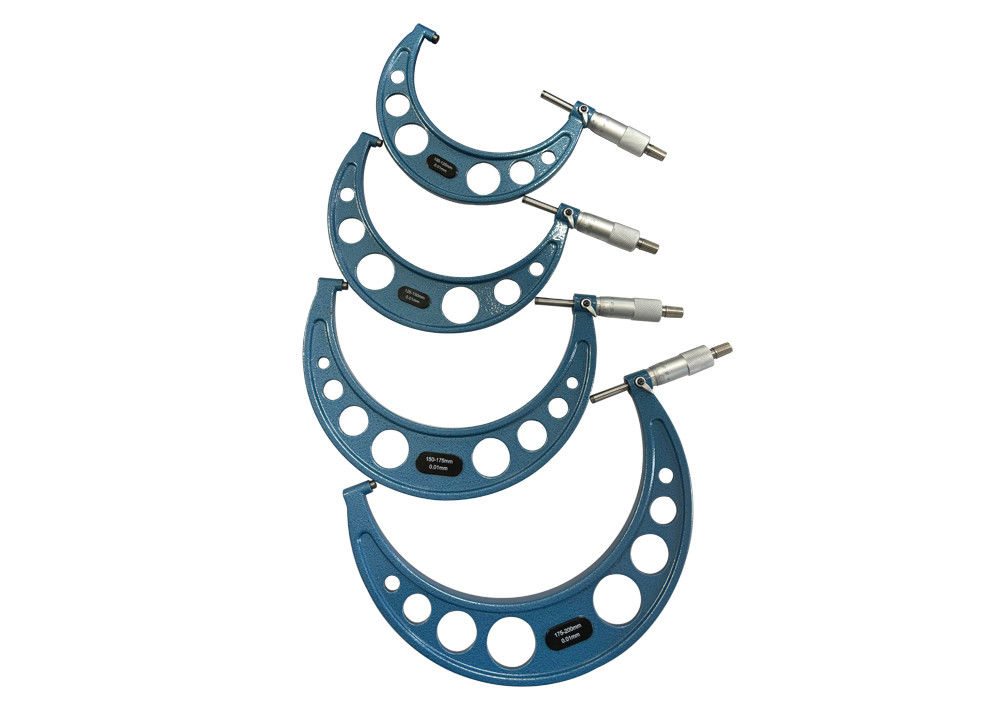 Large Range 0-300mm Outside Micrometers Set