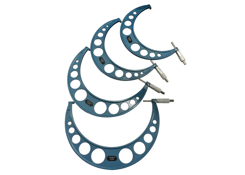Large Range 0-300mm Outside Micrometers Set
