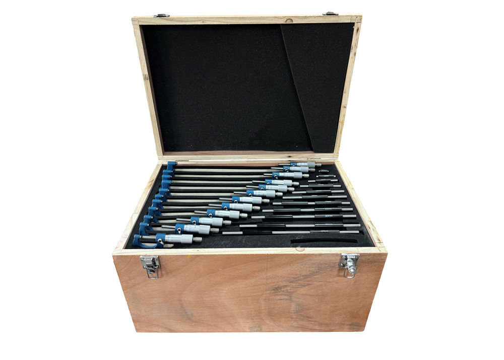 Large Range 0-300mm Outside Micrometers Set