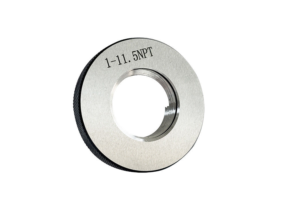 1-11.5 NPT Thread Ring Gauge with Wear and Corrosion Resistant Fitted Case