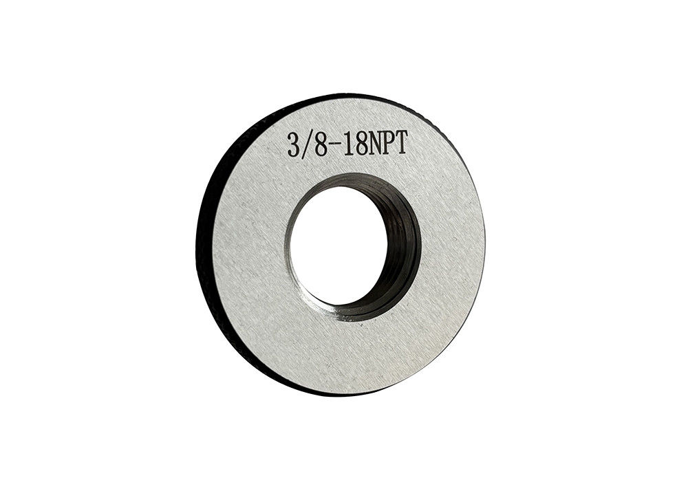 3/8-18 NPT Thread Ring Gauge for Inspecting Threads with Internal First Grade Thread Machining Center