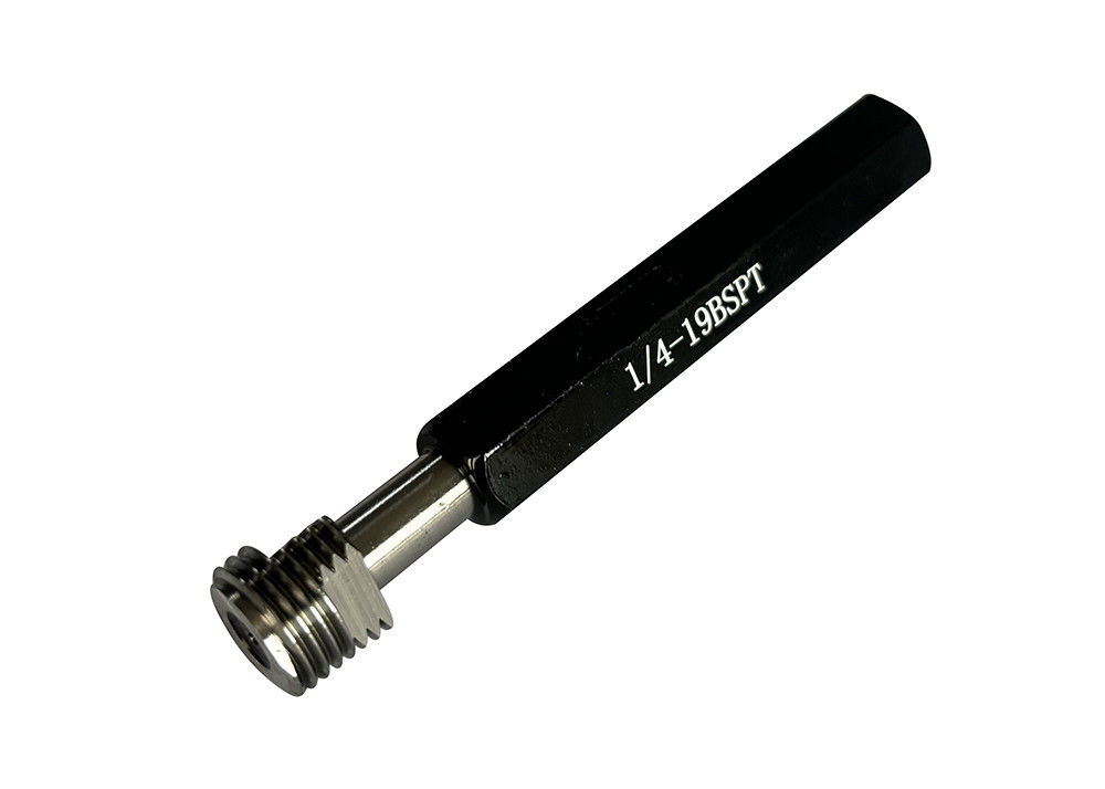 1/4-19 BSPT Thread Plug Gauge For Precise Measurement Of Tapered Pipe Threads