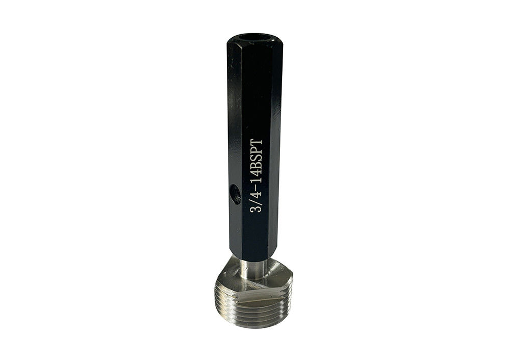 3/4-14 BSPT Thread Plug Gauge for Mechanical Connections and Sealing in British Standard