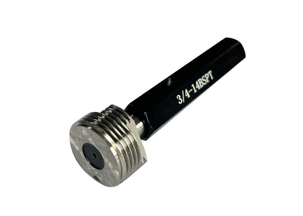 3/4-14 BSPT Thread Plug Gauge for Mechanical Connections and Sealing in British Standard