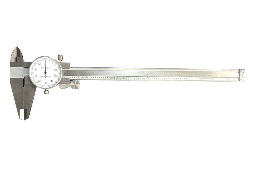 0-8'' Dial Caliper With Shockproof Design And Clear Reading For Accurate Measurement