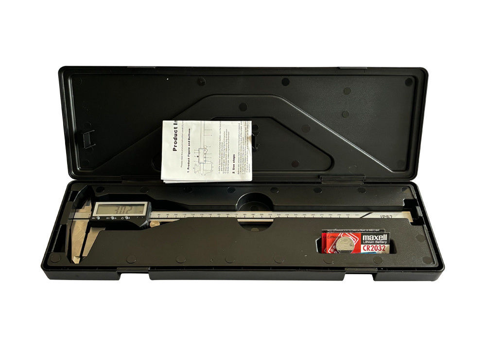 0-300mm IP67 Digital Caliper For Stable Measurements In Harsh Environments With Long Press Functions