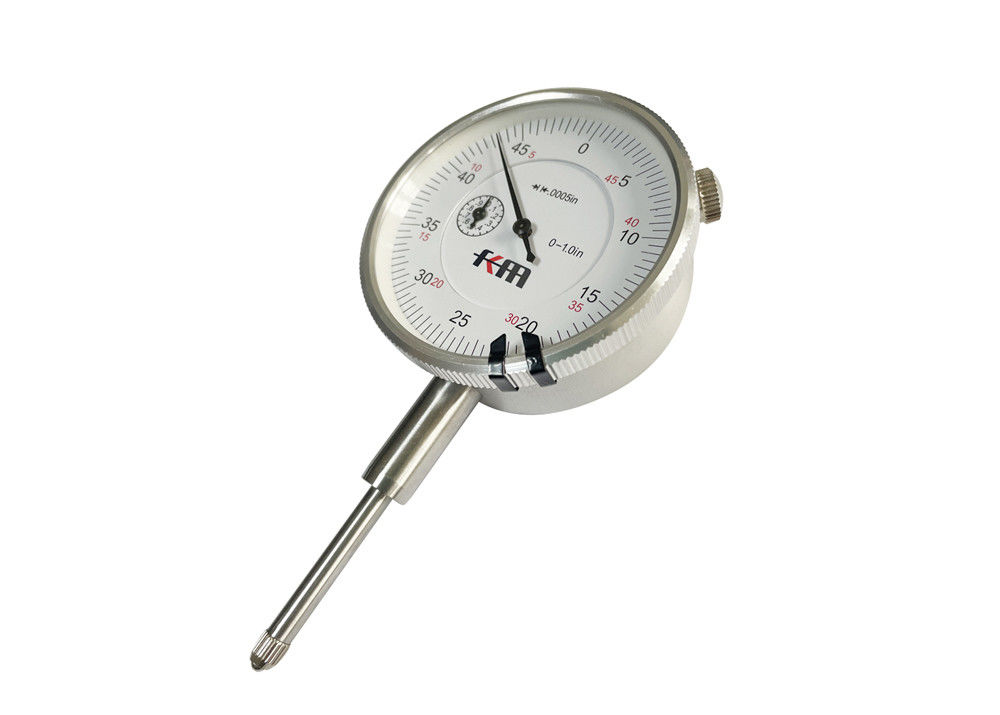 KM 0-1" Dial Indicator with 0-50 Dial Reading and High Precision 0.0005" Graduation