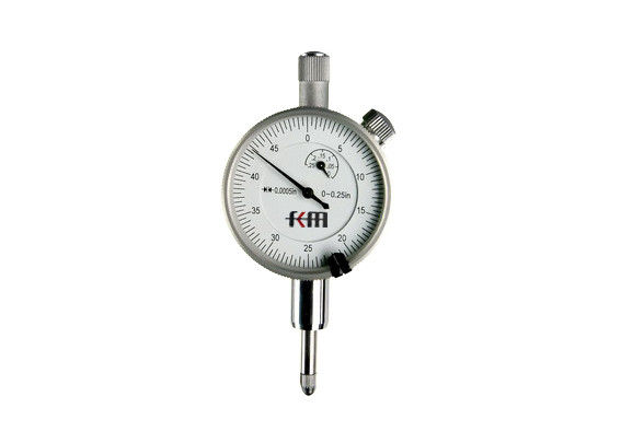 0-0.25" High Precision Standard Type Dial Indicator with 0.0005" Graduation