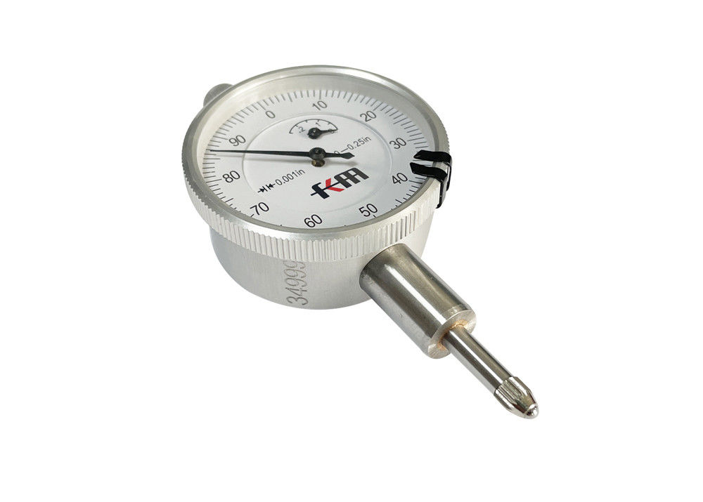0-0.25" Small Dial Face Indicator Gauge with 0.001" Reading High Precision Lathe Tool