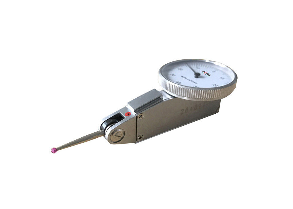 0-0.8mm Precision Dial Test Indicator Lever Gauge with Ruby Contact Point
