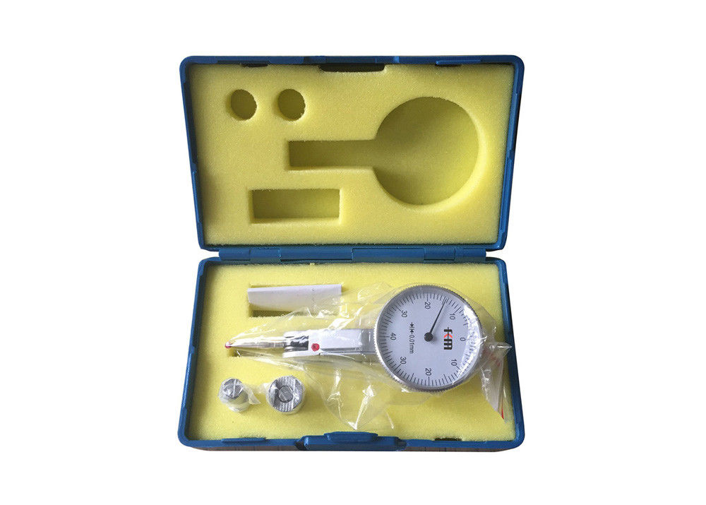 0-0.8mm Precision Dial Test Indicator Lever Gauge with Ruby Contact Point