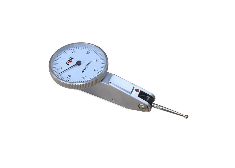 0-0.8mm Metric Dial Test Indicator with 0.01mm Graduation Horizontal Type