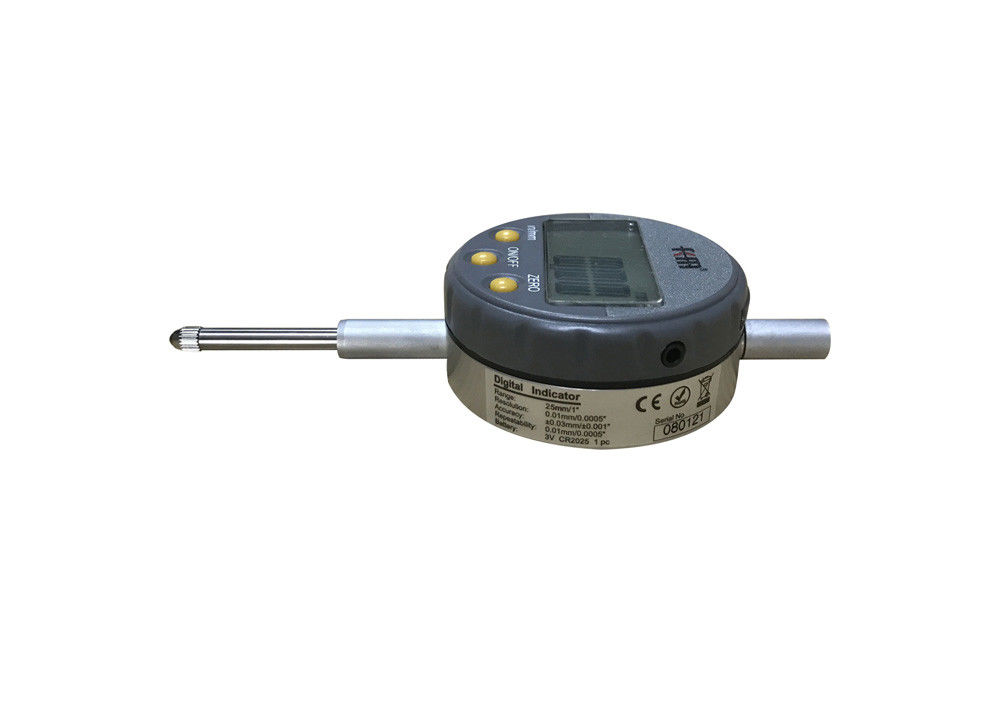 Digital Dial Indicator Gauge with a Measurement Range of 0-25.4mm/0-1′′ and High Accuracy