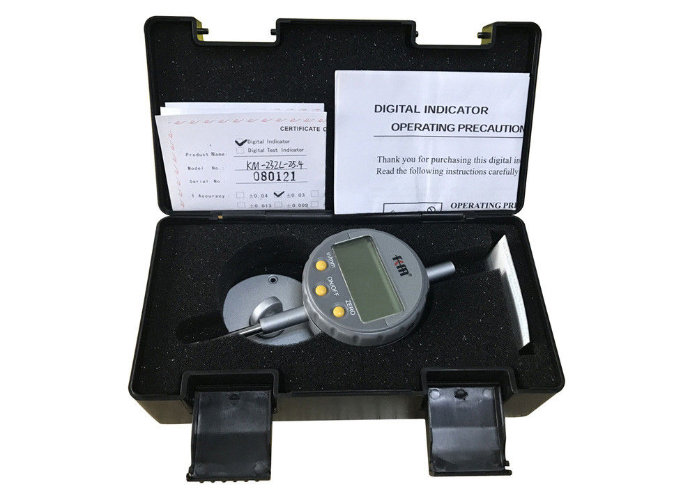 Digital Dial Indicator Gauge with a Measurement Range of 0-25.4mm/0-1′′ and High Accuracy
