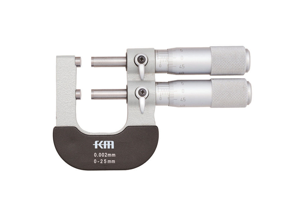 KM 0-25mm Painted Frame Limit Micrometer