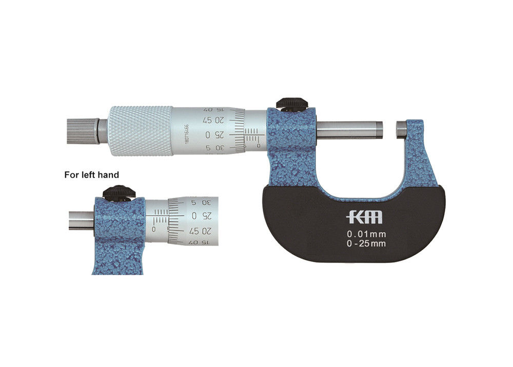 0-25mm Left and Right Handed Micrometer