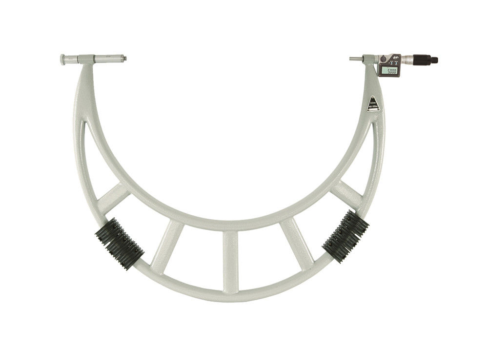 300-400mm IP65 Protection Degree Digital Outside Micrometer With Adjustable Anvils