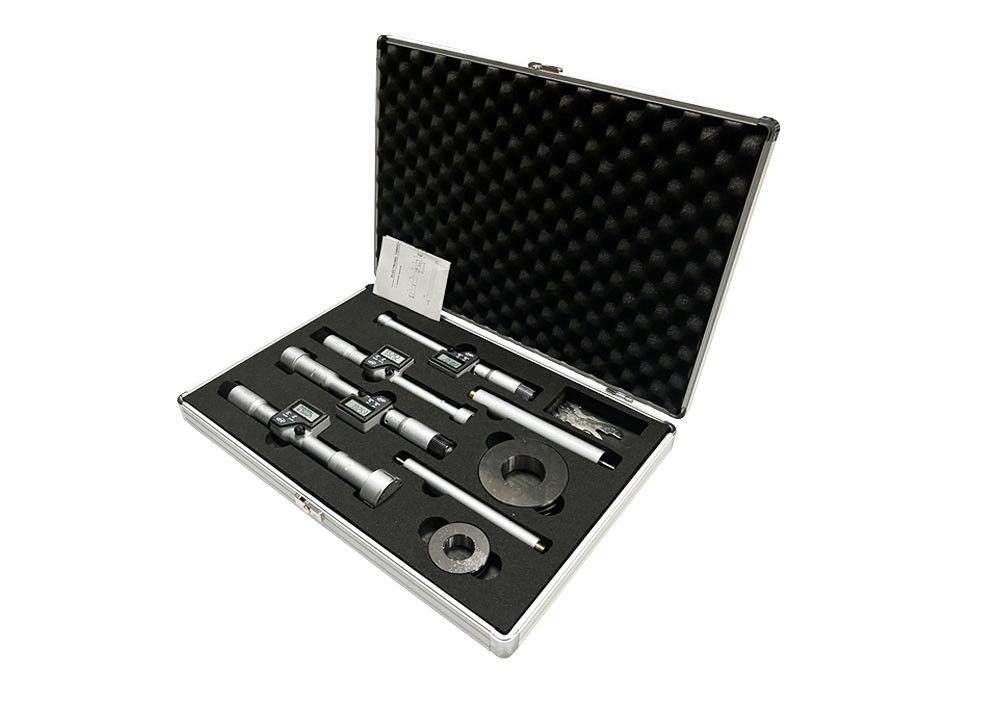 Digital Three Point Internal Micrometer Set for Pipe Measurement