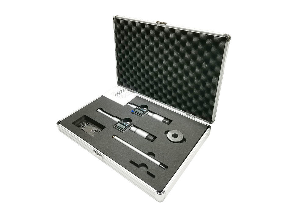 Digital Three Point Internal Micrometer Set IP65 Waterproof with Case 12-20mm Range