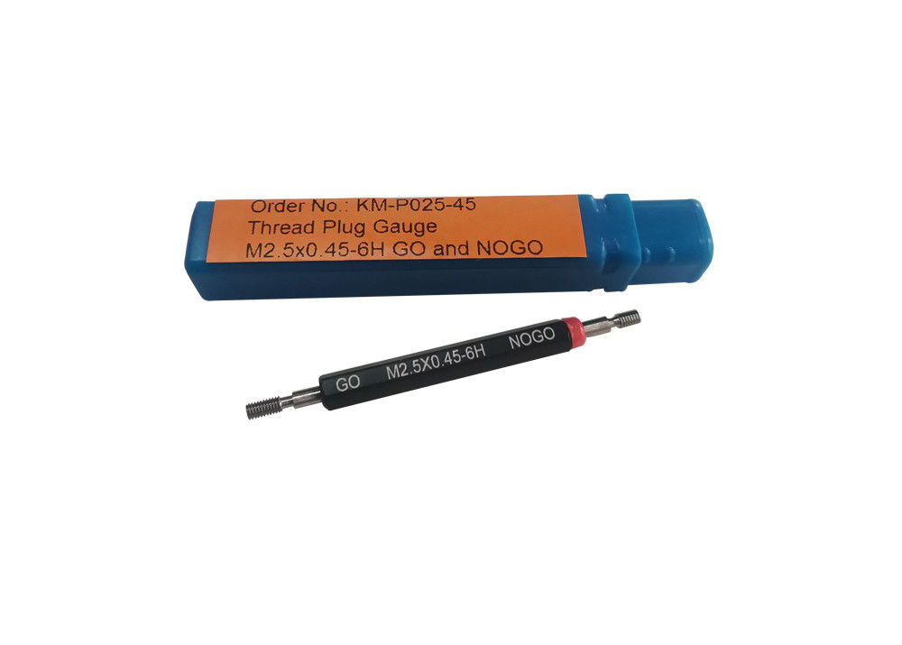 Manual Measurement Thread Plug Gauge Metric M2.5 for Threading Precision and Verification