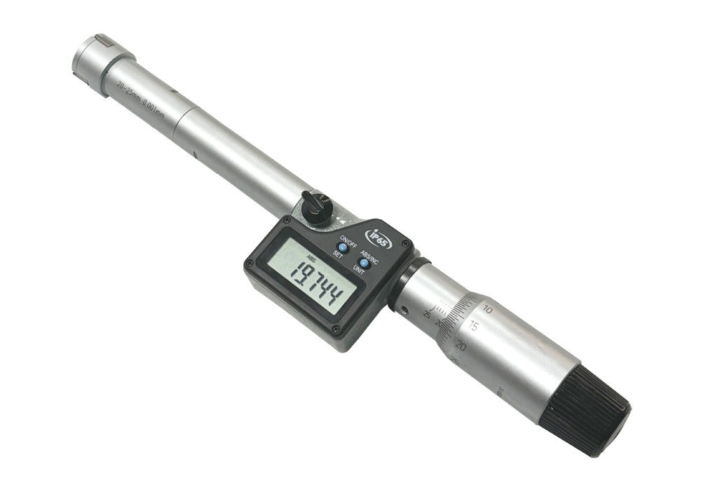 Digital Three Point Internal Micrometer With IP65 Rated For Machining And Quality Control