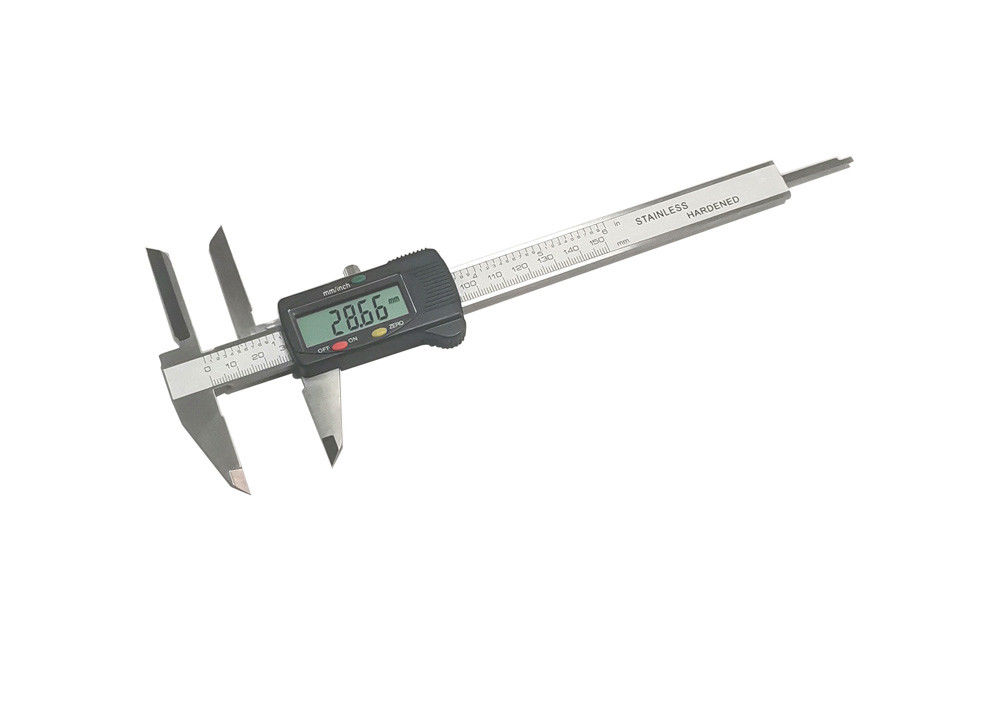 Stainless Steel Long Upper Jaw Digital Caliper Ideal for Deep Groove Measurement
