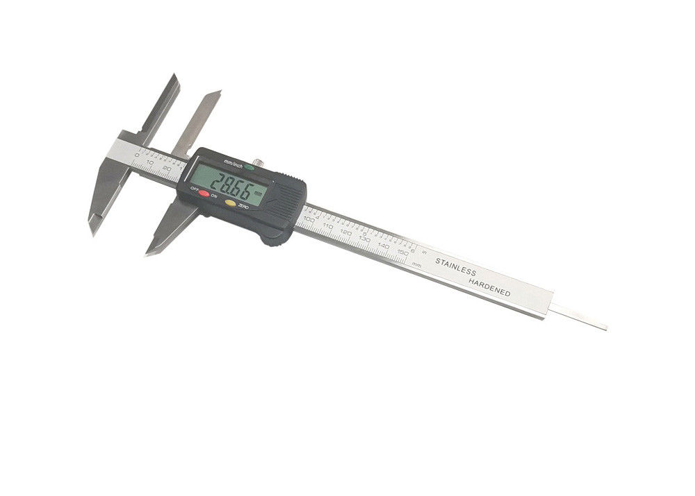 Stainless Steel Long Upper Jaw Digital Caliper Ideal for Deep Groove Measurement