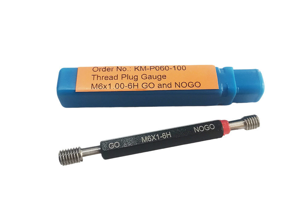 Thread Plug Gauge Metric 6.0 with Pitch 1.0 for Quality Control Testing