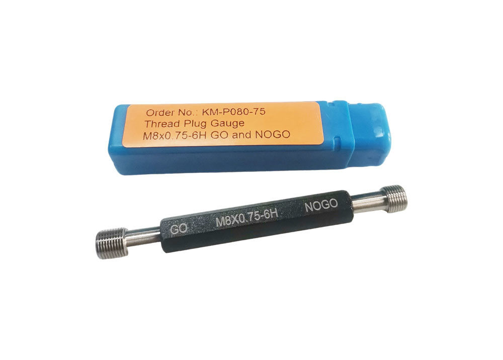 High Precision Metric Thread Plug Gauge DIN13 Standard With Corrosion Resistance