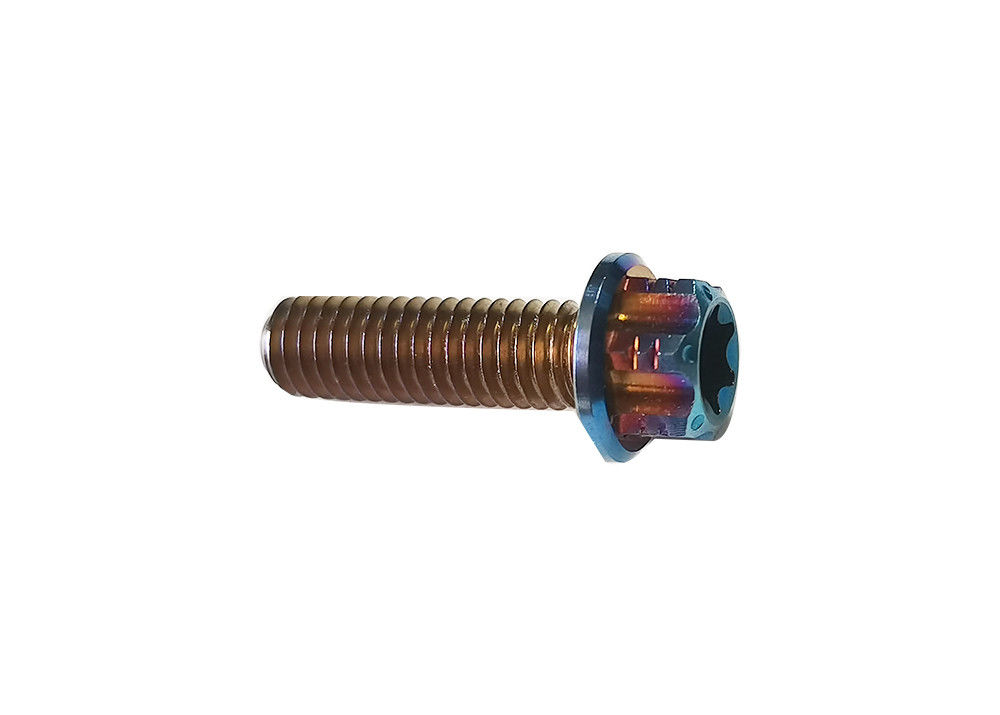 Anodized Titanium Torx Screws Perfect for Motorcycles Bicycles