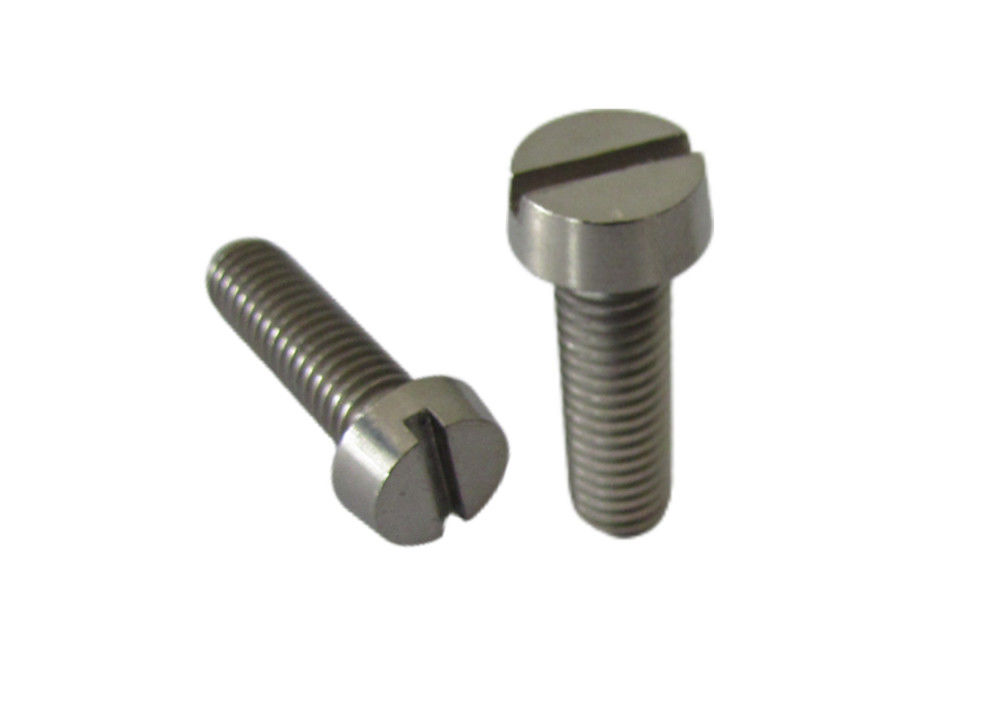 Titanium Slotted Head Cap Screws Titanium Fasteners