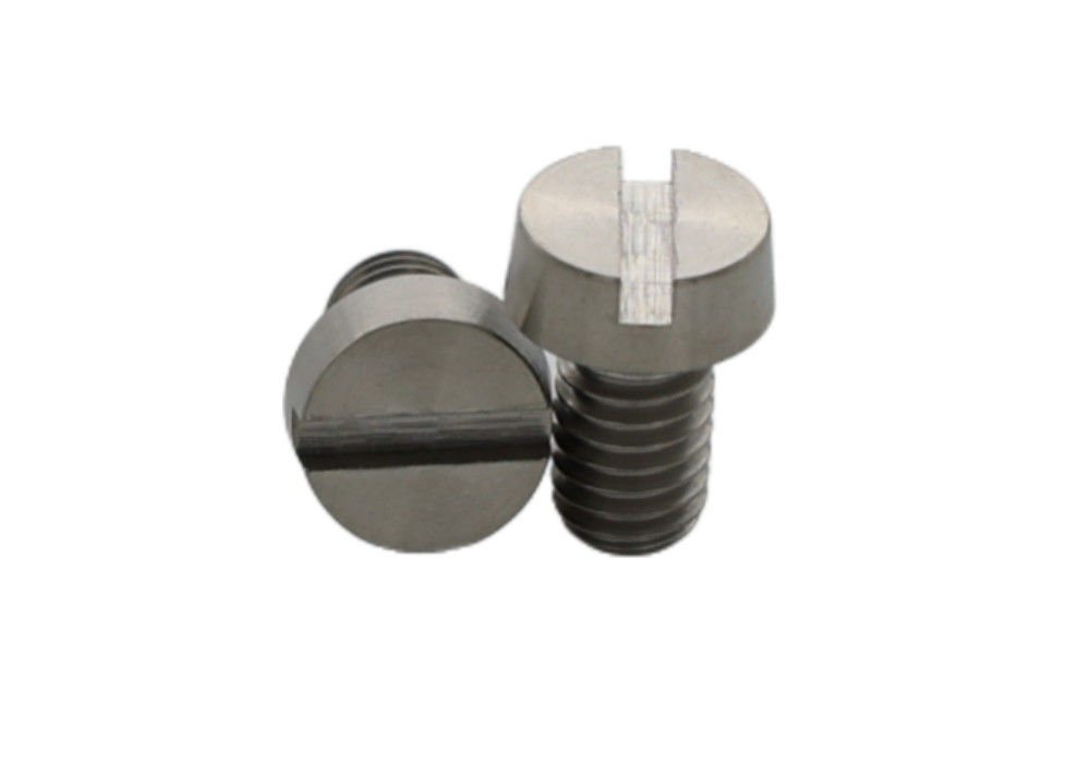 Titanium Slotted Head Cap Screws Titanium Fasteners