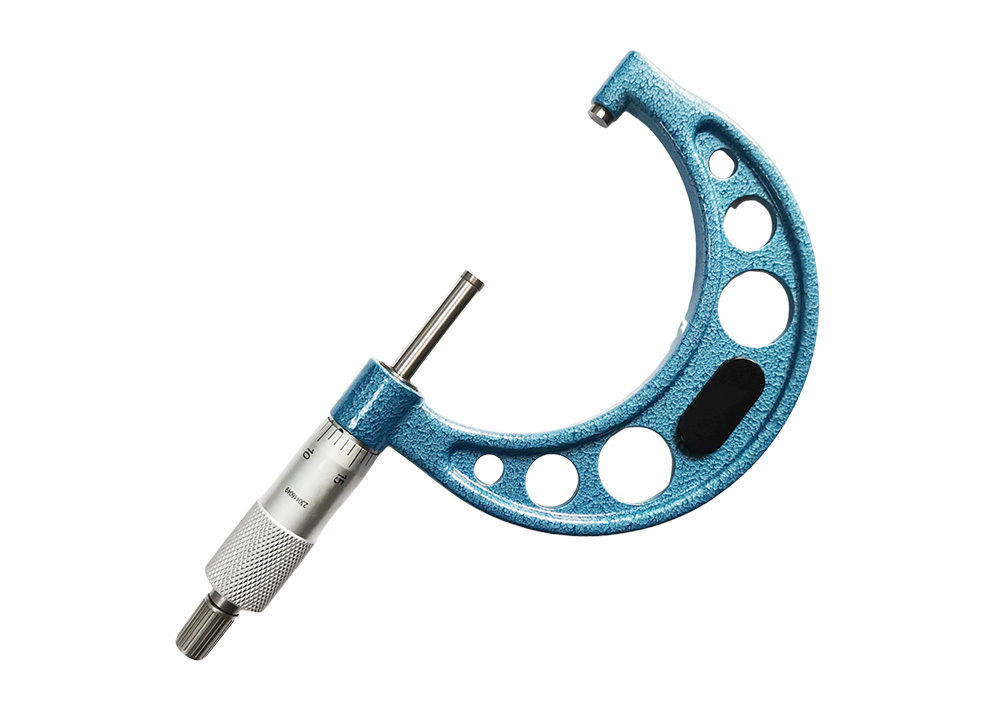 2-3" High Precision Metrology Tools Standard Outside Micrometer with Laser Etched Scales for Clear and Easy Reading