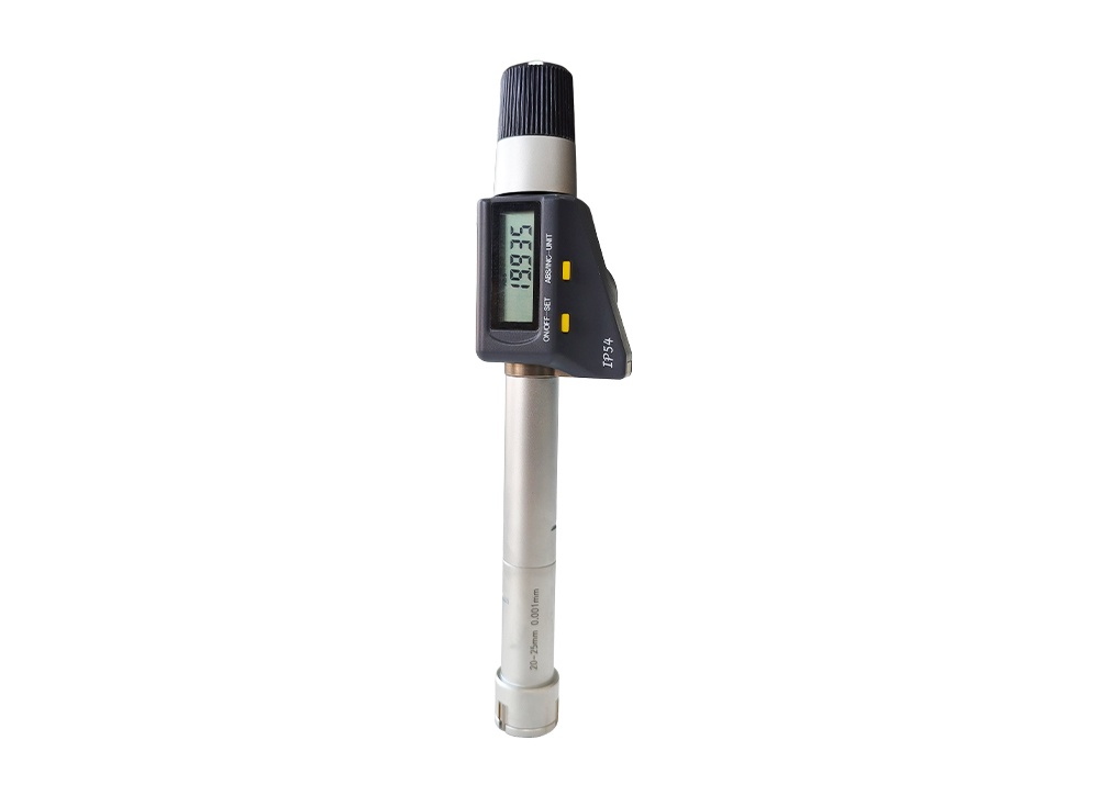 20-25mm Three-Point Internal Micrometer Inside Diameter Measuring Tools with IP54 Protection Degree