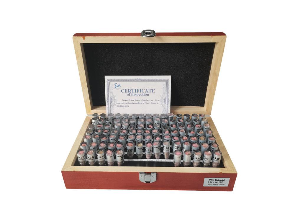 Precision Pin Gauge Set 0.22-10.12 Hardened Steel Gauge Pins for Dimensional Inspection