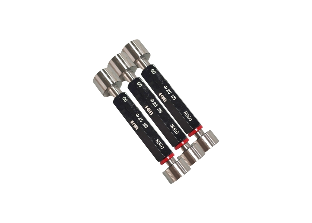 Precision Measurement Tool ø25 H9 Plain GO and NO GO Plug Gauges for Checking the Size