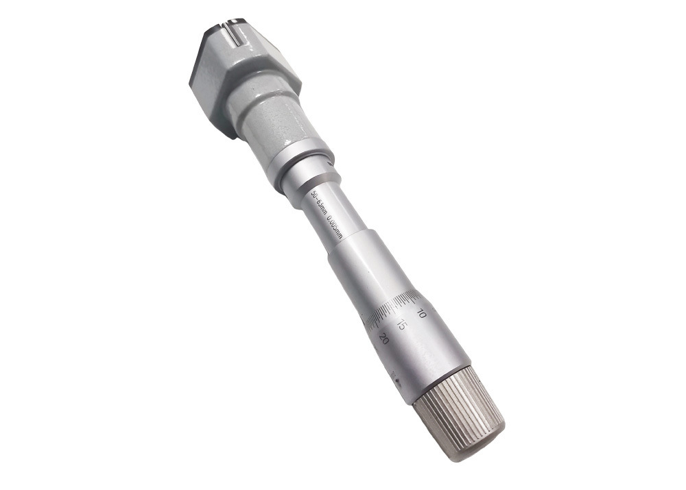 50-63mm Three-Point Internal Micrometer for Sub-Micron Accuracy 0.005mm in Bore Gauging