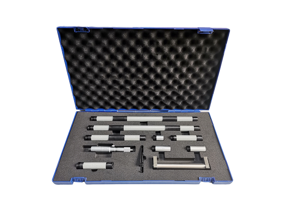 Tubular Inside Micrometer Set With Carbide Tips For Large Internal Diameter Measurement