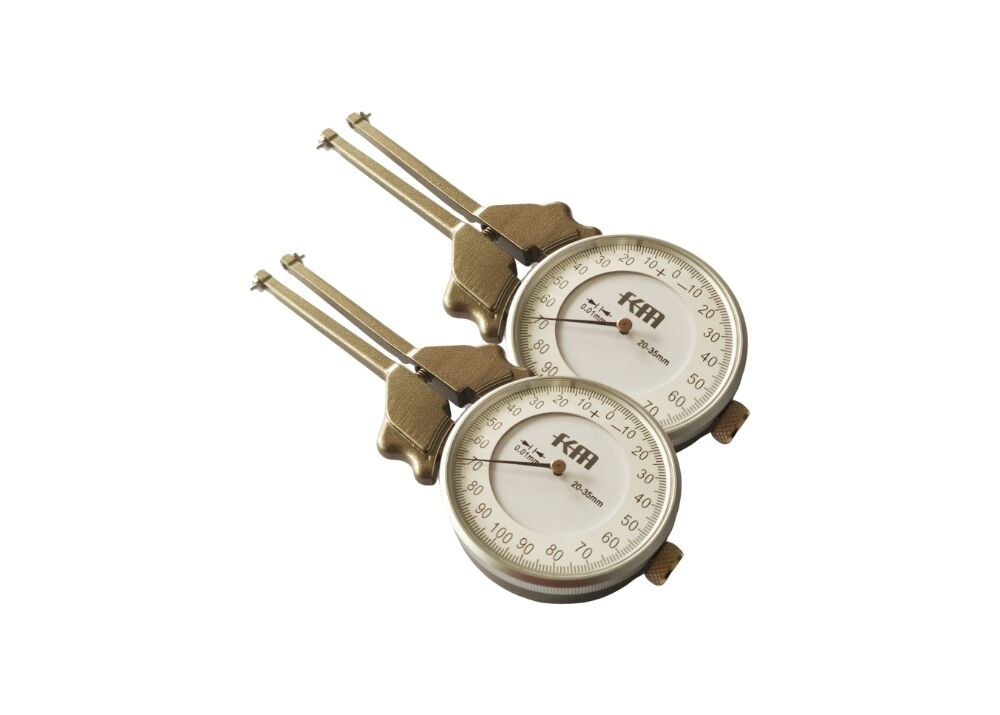 20-35mm Interchangeable Anvils Inside Dial Caliper Gauge for Measuring Holes and Grooves
